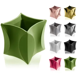CONCRETTE Blumentopf Blumenkübel Zement-Pflanzkübel Übertopf aus Beton Modern No2 Ø 5,5 cm | 17 Farben