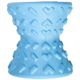 Duvo+ Snackspielzeug Griplay Diabolo blau für Hunde, 8,5 cm, Zahnpflege