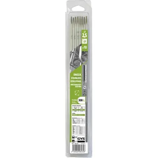 GYS 10 Edelstahl-Elektroden - 308 L - Ø 2,5 mm - Blister