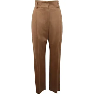 M5803 Pantalone Donna Maxmara Studio Frau Wolle Hose - Beige