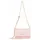Umhängetasche Polyurethan Pink/Rosa
