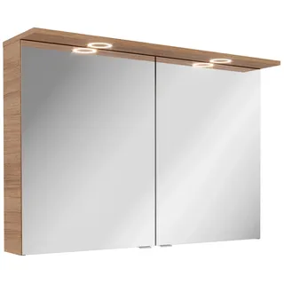 Fackelmann Vita 100,2 cm braun mit LED