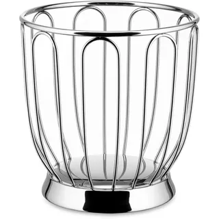 Alessi Obstkorb 370 Silber/Weiß 23 cm