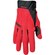 Thor Handschuhe Draft Red/Black Xs