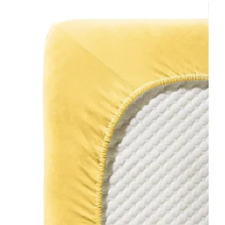 Jenny C 001115 Single-Jersey 120 x 200 cm gelb