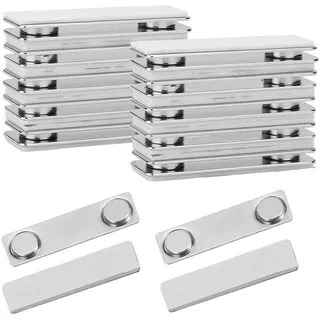 CHAOTEMAI 14 Paar Magnete Stark Neodym Magnet Magnete zum Kleben Abnehmbar Namensschilder Magnet Magnetischer Bildaufhänger für Die Wand für Befestigung von Ausweisen Armbändern ID-Tags