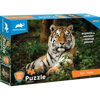 Luna Puzzle animal planet Tierpuzzle Tiger 1000-tlg. Format 73 x 48 cm