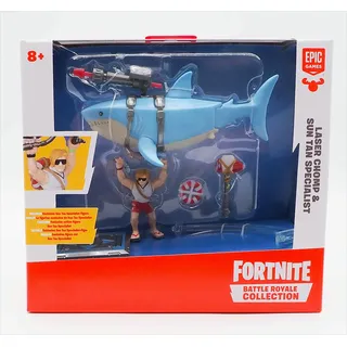 Fortnite Battle Royale Collection-Spielset mit Laser Chomp und Sun Tan Specialist