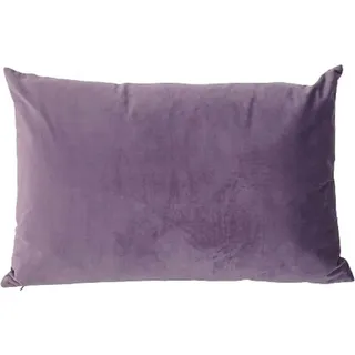 lila Blumen Kissen Bezug 60 x 40 floral rosa weiß mit Inlet Deko Motiv Hülle