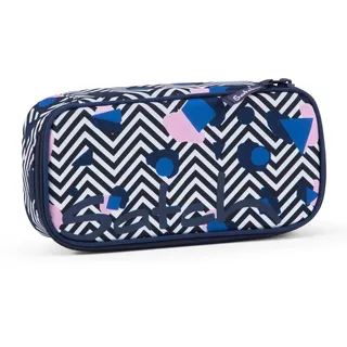 satch Schlampermäppchen Schlamperbox Stoney Mony blau mehrfarbig - Blau, Bunt