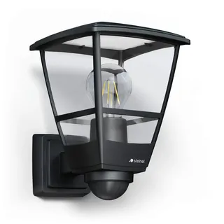 Steinel LED-AUßENLEUCHTE , Schwarz , Laterne , 22.4x17.5x25.5 cm , Bewegungsmelder , Lampen & Leuchten, Außenbeleuchtung, Außenleuchten