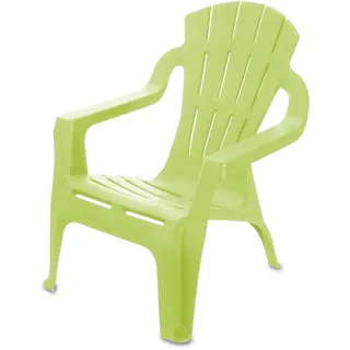 2.03 Lounge Kinderstuhl aus Kunststoff - ca. 40 x 37 cm - Farbe: GRÜN