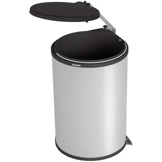 Blanco Abfallsammler , Alufarben , Kunststoff , 20 l , 43 cm , Haushalt & Reinigung, Reinigung, Mülleimer & Abfallsammler