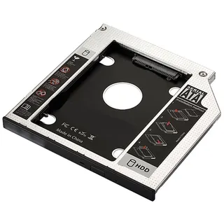 Ewent ew7003 Netzteil für HDD/SSD 2.5,Laufwerkschacht für CD/DVD/Blue-Ray, Silber
