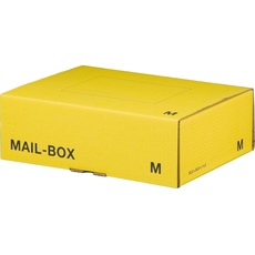 Bild Smartboxpro, Versandkarton + Versandbox, Mail-Box M, gelb, 331x241x104, 20er 20 x)