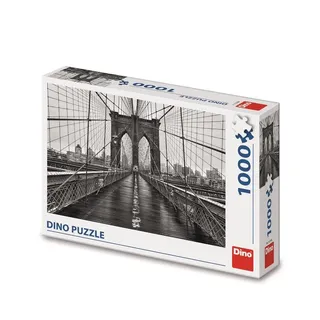 Dino Schwarz und weiß New York 1000 Teile Puzzle