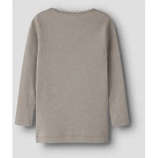 NAME IT Mädchen, Nmfkab Ls Top Noos T Shirt 13198042,Satellite,92