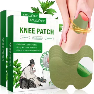 Knieflicken, 84 Pcs Knie Schmerzlinderung Patchnatürlich, bequem, wärmend, Schmerzlinderung, Entzündungsreduzierung