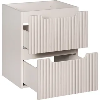 Waschtischunterschrank 50 cm, kaschmir, NEWPORT-56-CASHMERE - Beige