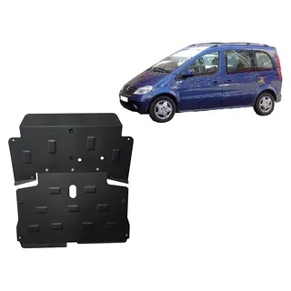 Unterfahrschutz für Motor und Getriebe aus Stahl für Mercedes Vaneo W414 - 2001 - 2006