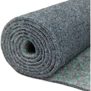 Tapiso Rasenteppich GARDEN Grau Balkon Terrasse 200 x 200 - Grau