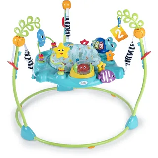 Baby Einstein Ocean Explorers Curiosity Cove 2-in-1, Türhopser und Bodenspielzeug, Alter 6-12 Monate