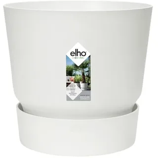 elho Greenville Rund 18cm Blumentopf - Weiss