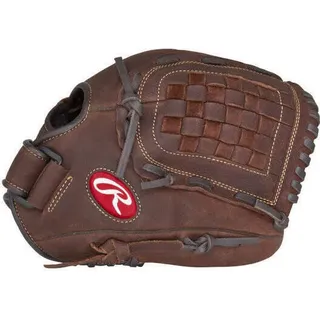 Rawlings P120BFL Baseball-Handschuh für das Außenfeld, 12 Zoll | Für Linkshänder - Rot
