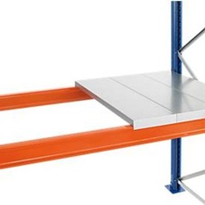 Schulte Lagertechnik Stahlpaneel-Ebene für Palettenregale, Stärke 1,25 mm, B 2225 x T 800 mm, aufgelegt, verzinkt