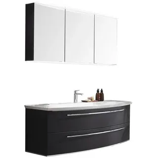 b-collection BADEZIMMER Grau, Dunkelgrau - 142.9 cm