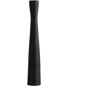 Cutfouwe Schwarz Keramik Vase Groß, Bodenvase 50cm, Deko Vase Schmal Hoch