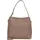 Hobo Bag Leather Taupe