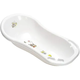 KEEEPER Winnie Puuh Ergonomische Babywanne mit Stöpsel, Ab 0 bis ca. 12 Monate, 100 cm, Maria, Weiß