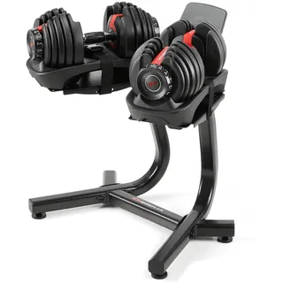 Bowflex 552i Verstellbare Hanteln Paar schwarz / rot