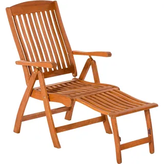 Merxx Maracaibo Gartenstuhl 58 x 67 x 110 cm beige klappbar