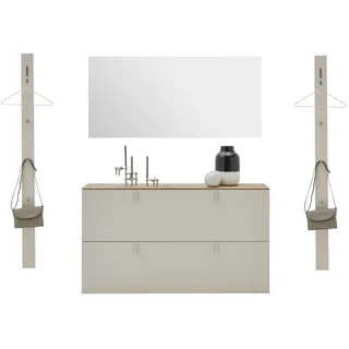 Dieter Knoll GARDEROBE Eichefarben, Sandfarben - 180x192x28 cm