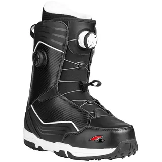 F2 Herren Snowboard Softboots Team Double ATOP Größe wählbar Schwarz