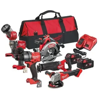 Milwaukee Powerpack 6 Tools 18V Kraftstoff M18 FPP6F3-502B - Milwaukee - 4933480875