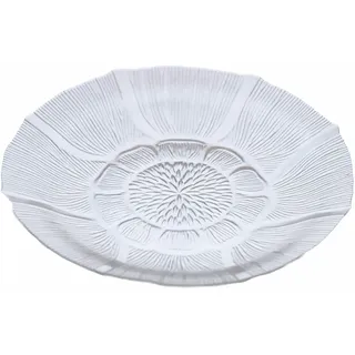 Villa d'Este Home Tivoli 6er Set Untertasse Ø 15,5cm aus Glas, Imperial