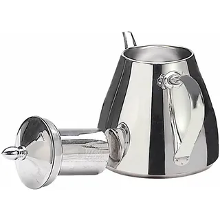 SANQIAHOME Edelstahl-Teekanne mit Siebeinsatz,Teekannen,2.0L
