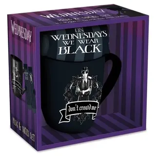 Pyramid - WEDNESDAY MUG & SOCK SET - Black - UK sizes 3-8 (EU 36-41) - Socken