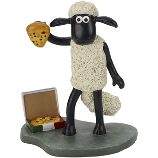 La Hacienda Aardman, Shaun das Schaf mit Pizza, Gartendekoration, gemischt