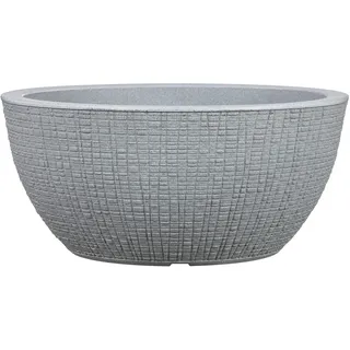 Barceo Bowl 297 Ø 40 x 18 cm stony grey
