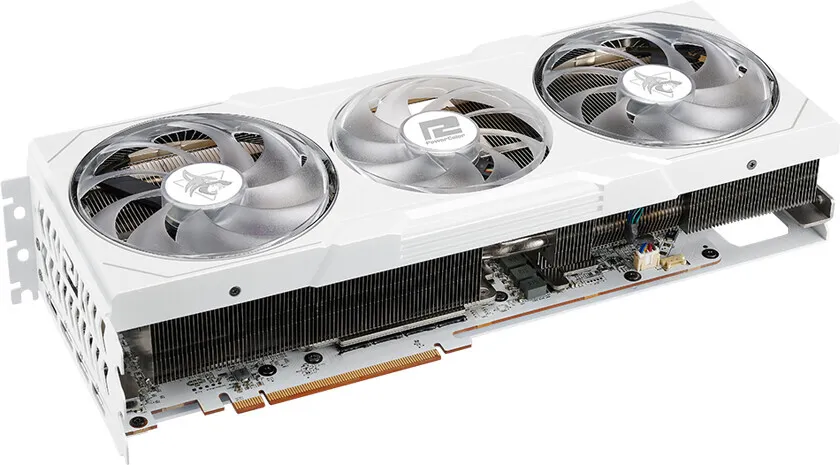 Bild von Radeon RX 7900 XTX Hellhound Spectral White 24 GB GDDR6