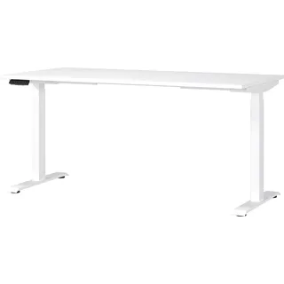 Germania "Mailand, inkl. Schreibtisch (elektr. höhenverstellbar) & Rollcontainer", 2 Stk. tlg. Breitenvariante wählbar (140-180 cm), Made in Germany,