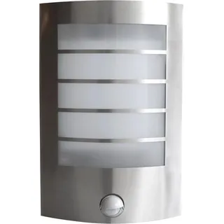 Lutec LED-Außenwandleuchte Slim mit Bewegungsmelder
