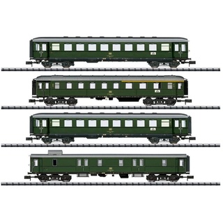 Trix MiniTrix 18709 N 4er-Set Personenwag. Nahverkehr der DB, MHI