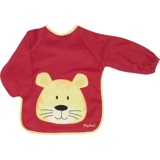 Playshoes Ärmel-Lätzchen Langarm 507136, 8 - Rot,