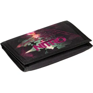 Nitro Geldbörse WALLET, Black rose - Schwarz/Bunt