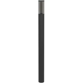 EGLO Outdoor Stehlampe Salle, Außenlampe Garten, Außenleuchte stehend, Wegeleuchte aus Metall und Kunststoff in Schwarz, Lampe außen mit E27 Fassung, IP54, 110 cm
